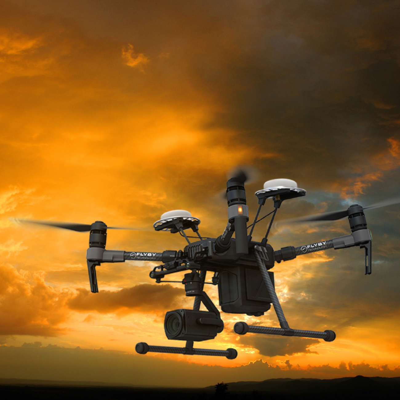 Salir reflujo junto a Drone Training UK | Flyby Technology